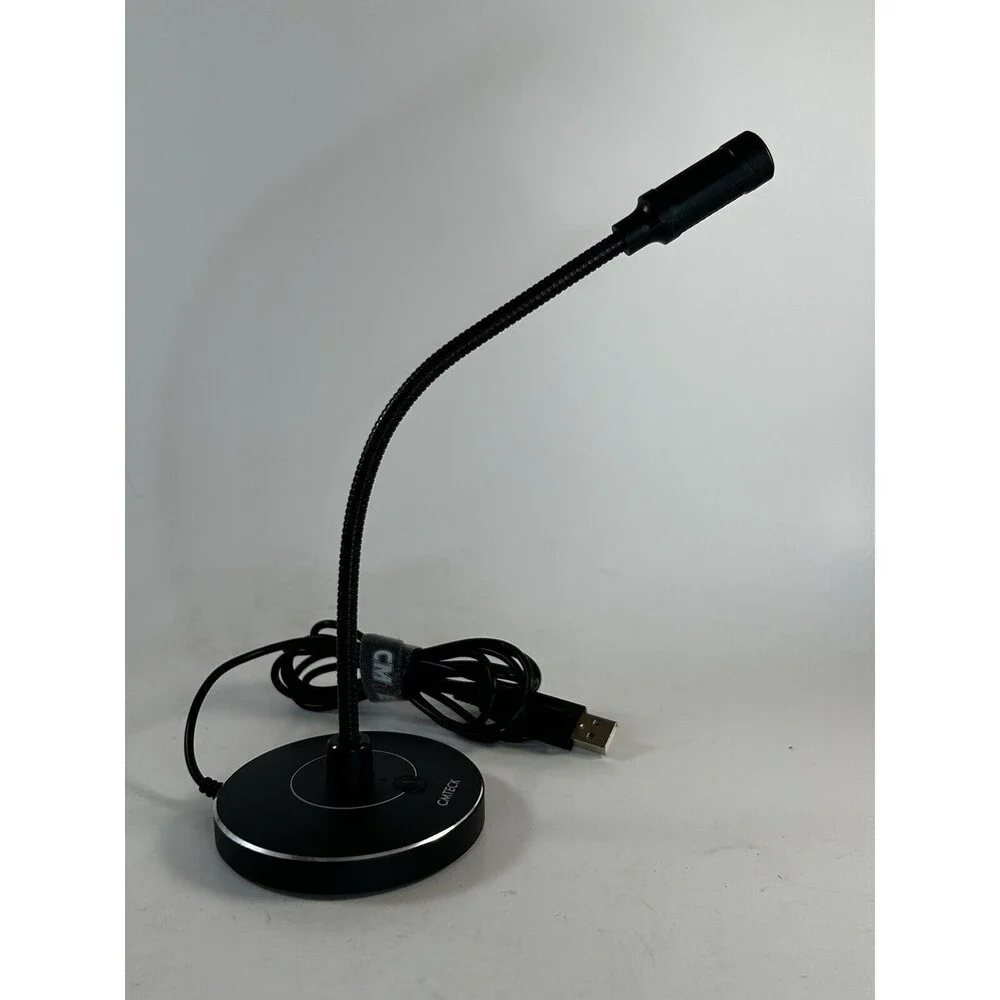 USB Computer Microphone G009, Noise-Cancelling Recording Desktop Mic for PC/Lapt